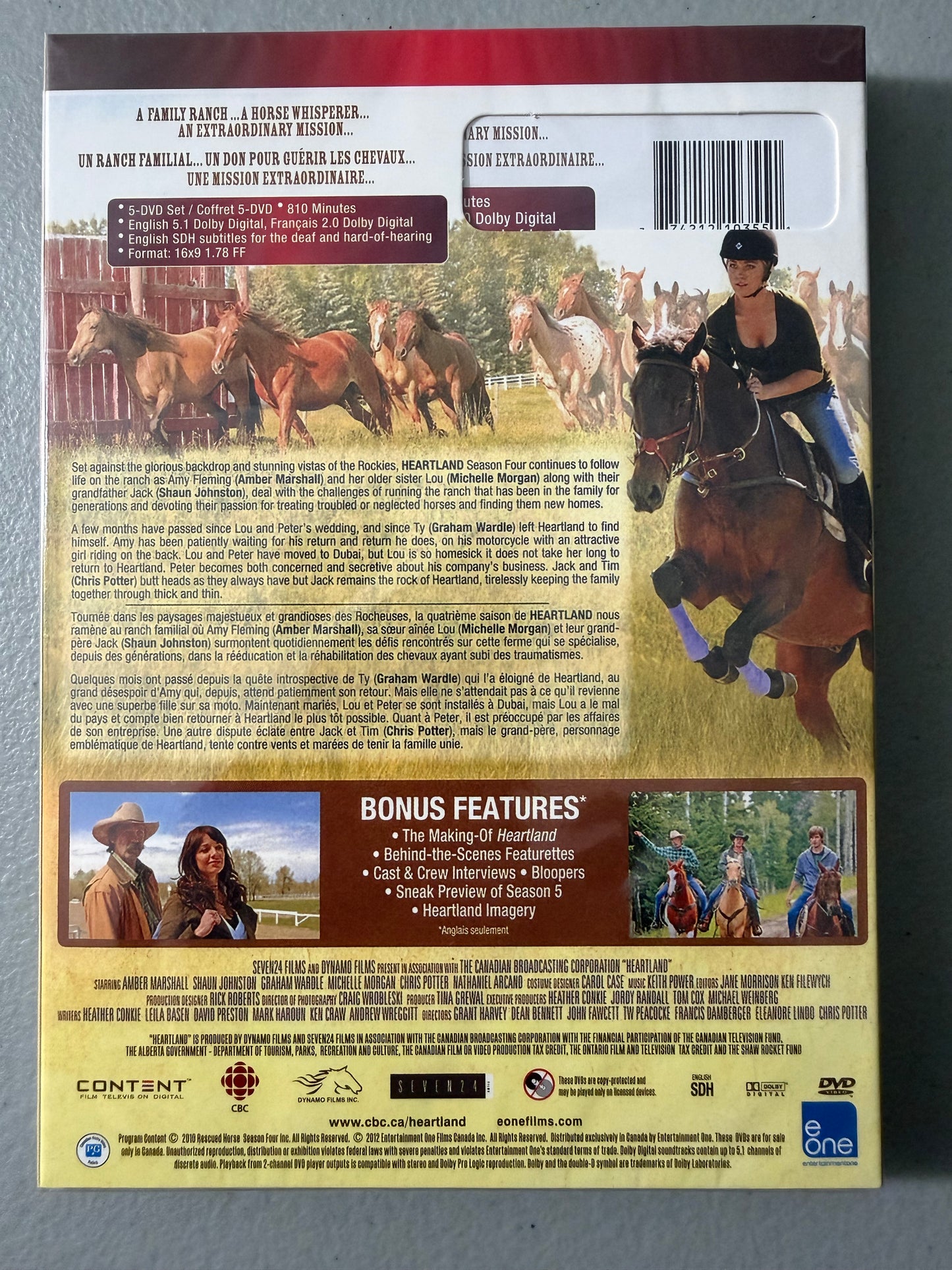 Heartland: The Complete Fourth Season (Canadian Version)- 4 Season DVD