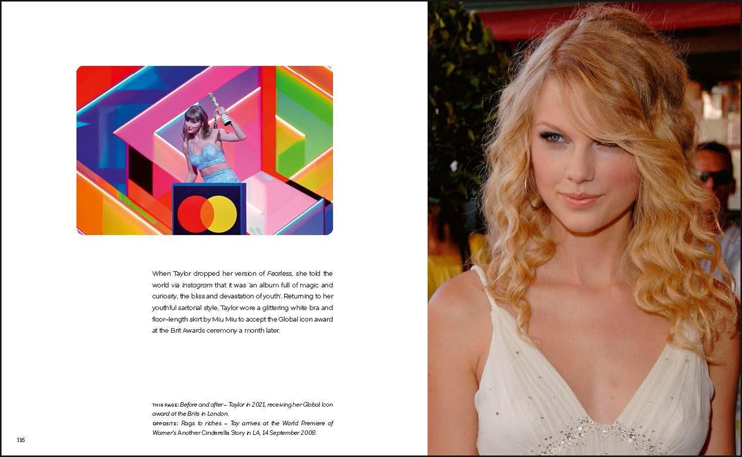 Taylor Swift: And the Clothes She Wears Hardcover Book- Sealed