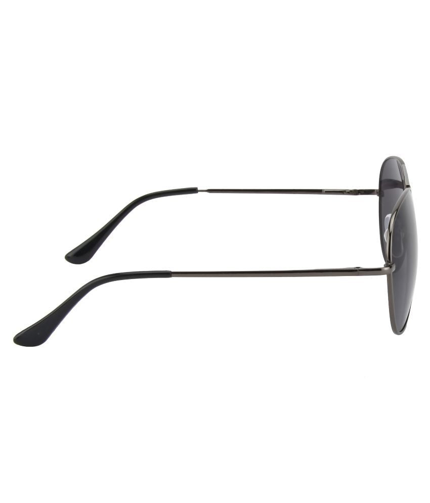 Unisex Pilot Sunglasses Aviator UV400 Mirrored Brown Lens Metal