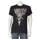 Nirvana In Utero Angel Splatter T-Shirt Men's Black-2XL