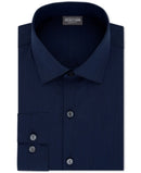 Kenneth Cole Reaction Royal Blue Stretch Shirt 17.5 34/35 Mens