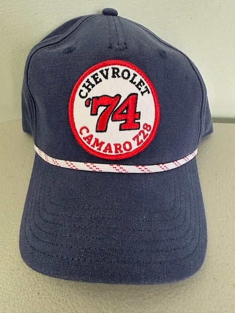 Mad Engine GM 74 Chevrolet Camero Z28 Braided Rope Snapback Hat Cap