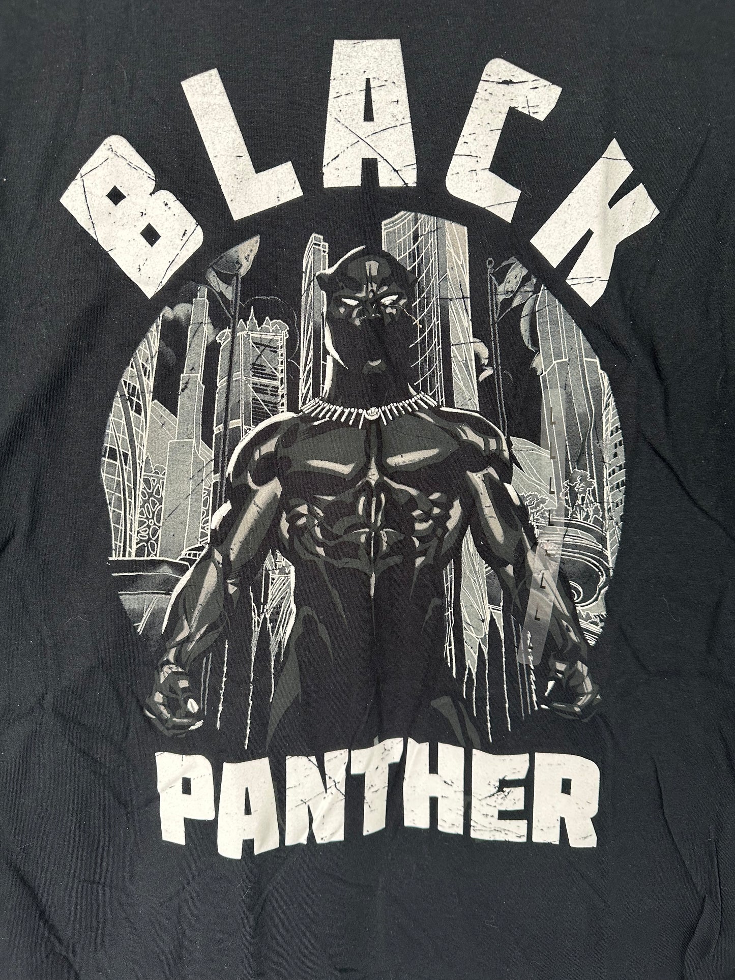 Black Panther Graphic T-Shirt Avengers Marvel Men's Large