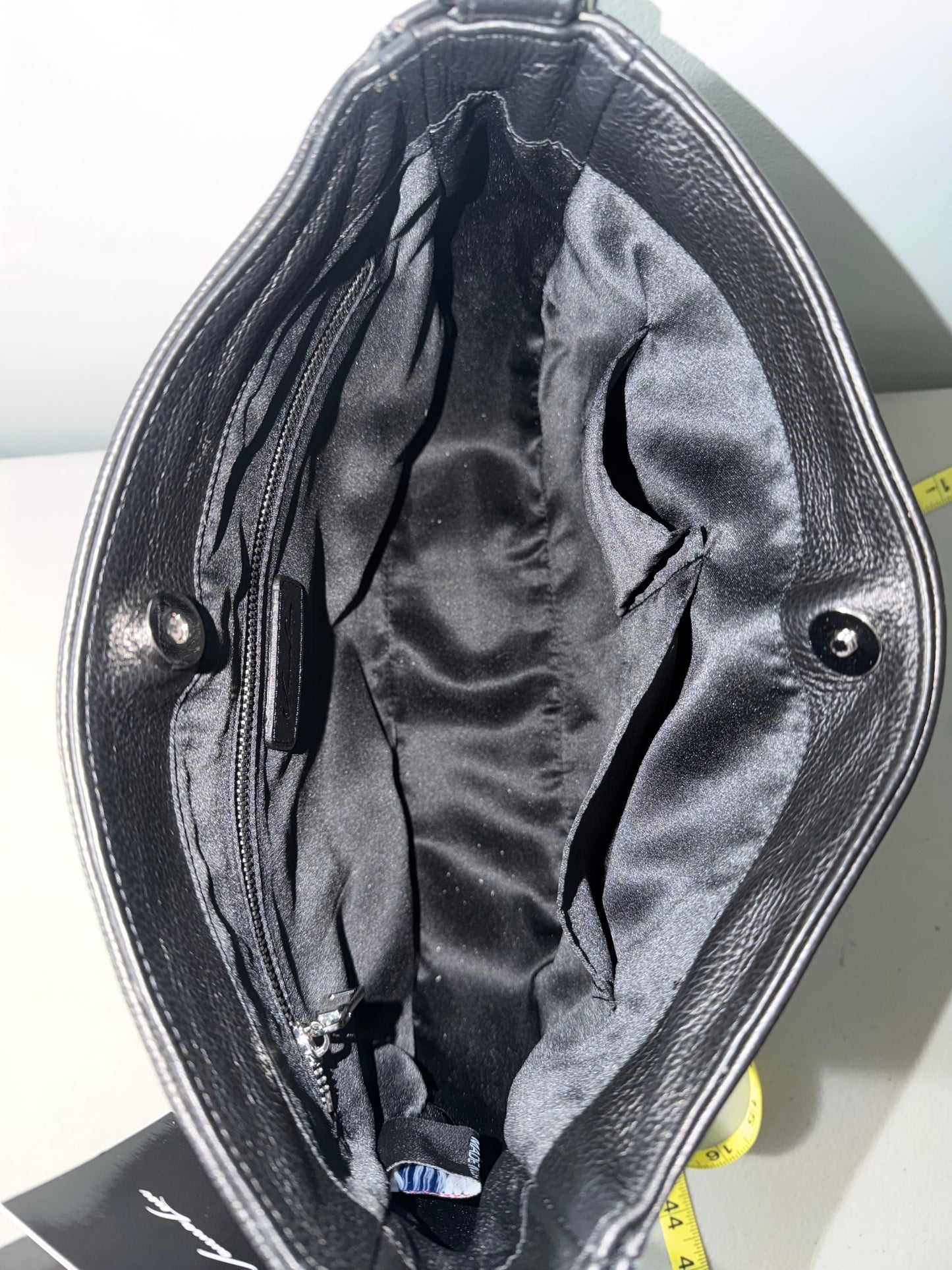 Genuine Leather Crossbody Hobo Handbag Removable Lockets and Strap