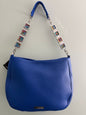 Genuine Leather Crossbody Hobo Handbag Removable Lockets and Strap