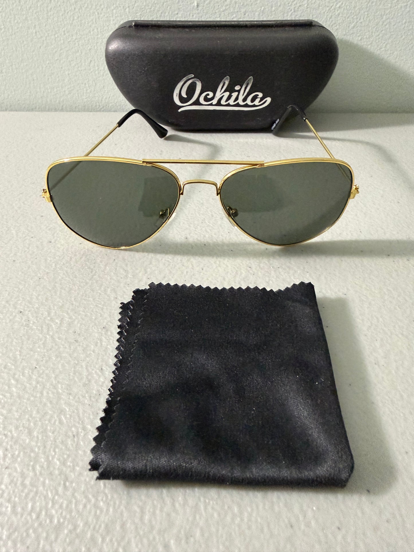 Aviator Pilot-Style Sunglasses Gradient For Men and Women Alloy Metal