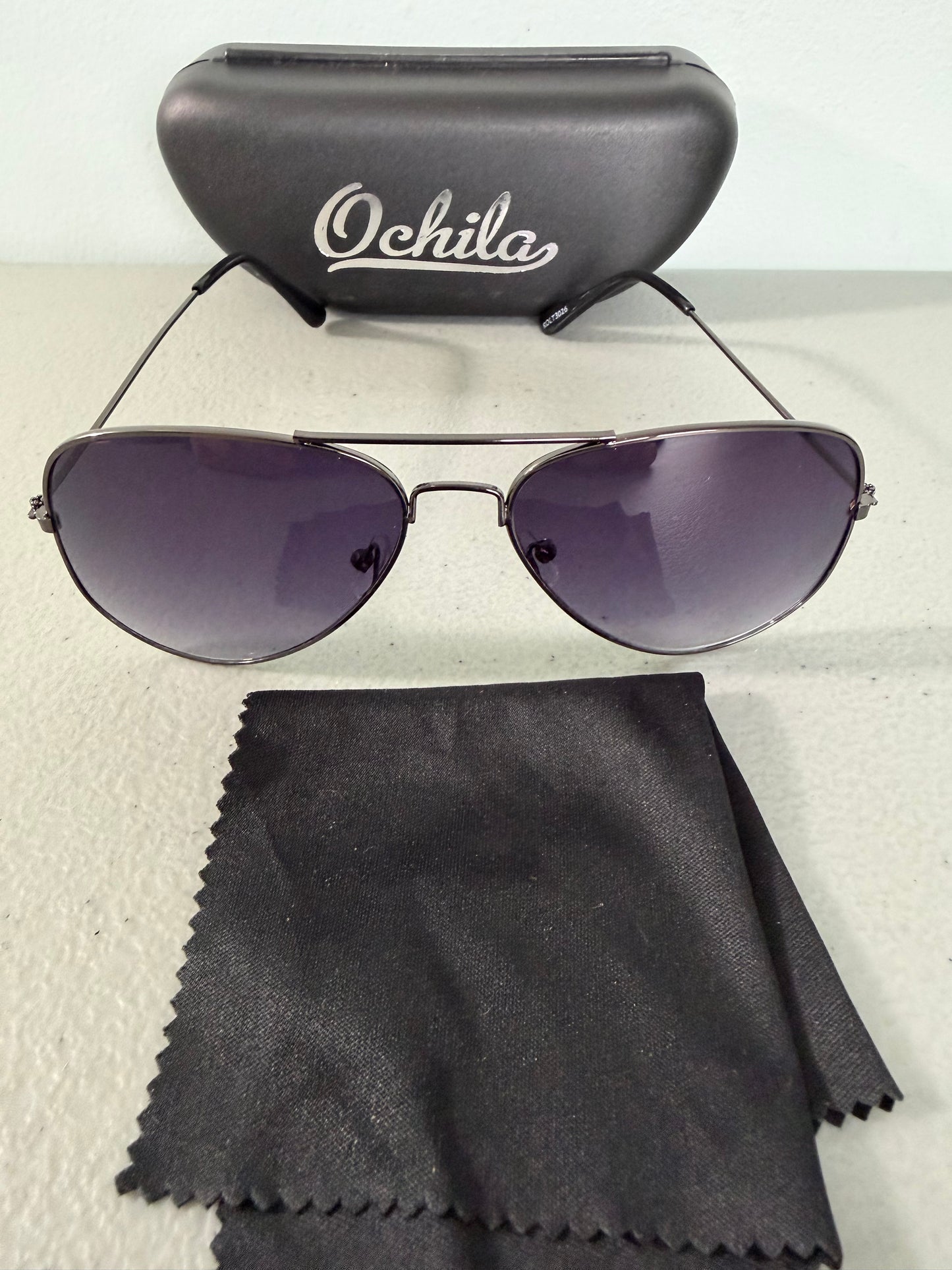 Aviator Pilot-Style Sunglasses Gradient For Men and Women Alloy Metal