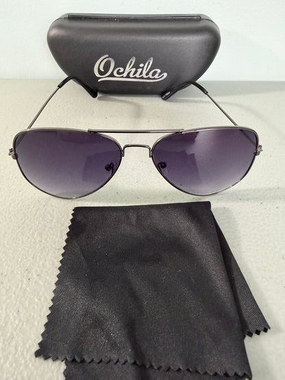 Aviator Pilot-Style Sunglasses Gradient For Men and Women Alloy Metal