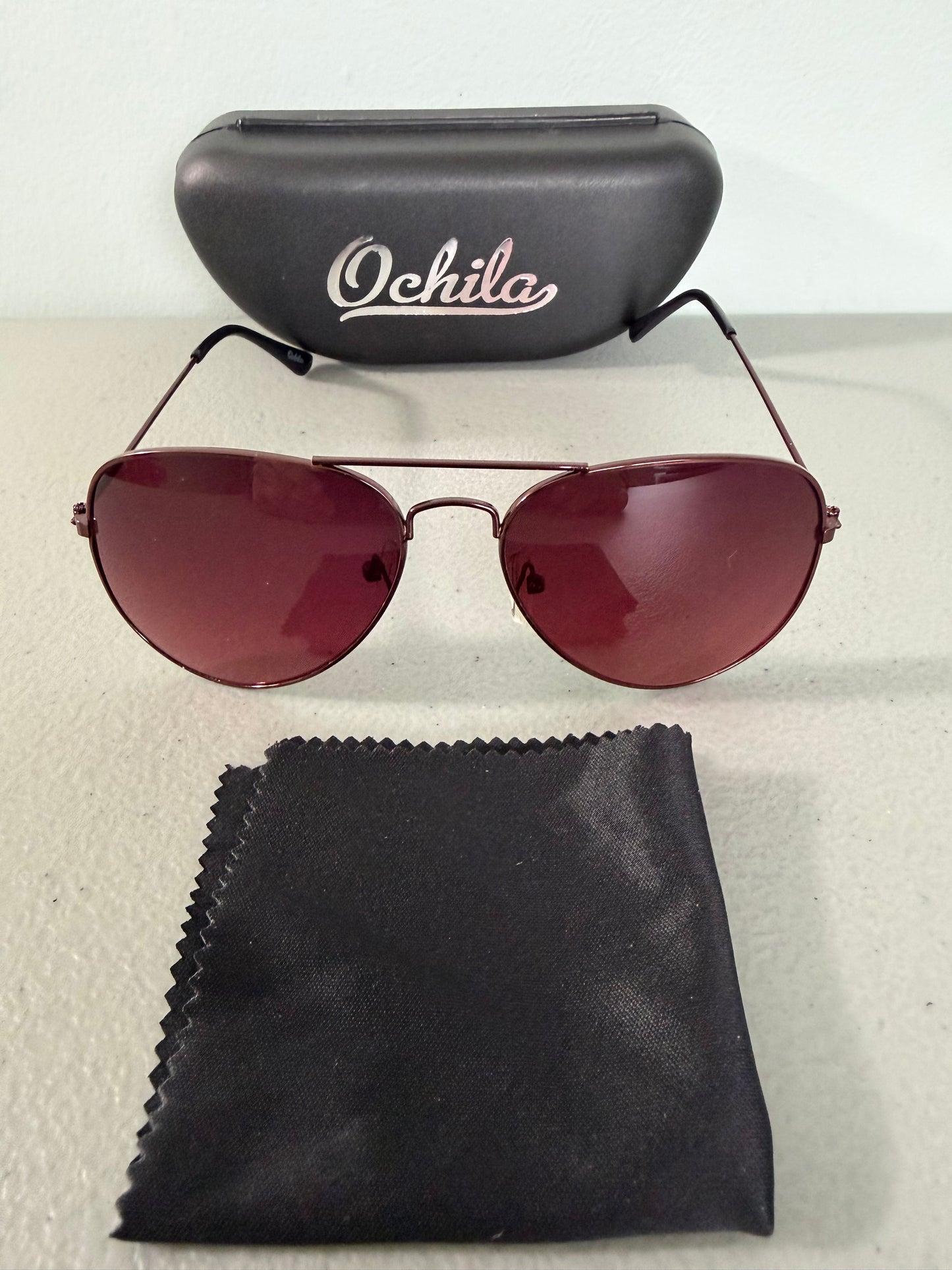 Aviator Pilot-Style Sunglasses Gradient For Men and Women Alloy Metal