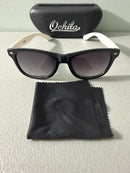 Ochila Two-Tone Wayfarer Sunglasses UV400 Protection Set With Case