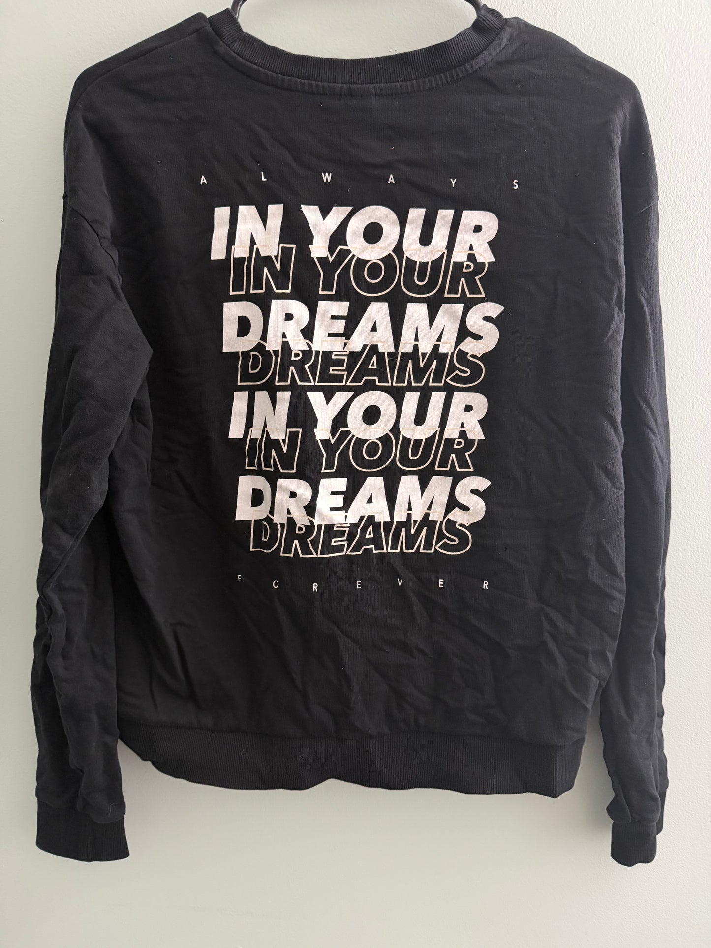 H&M Divided Always In Your Dreams Forever Women's Top 2-Sided