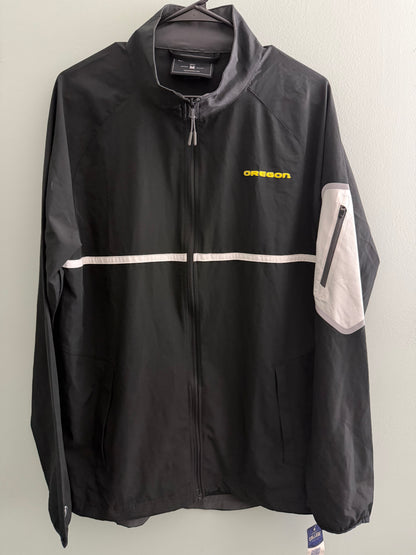 Rare 2014 Oregon Ducks HollowayUSA Full-Zip Jacket Men's Windbreaker