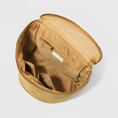 Universal Thread Shoulder Bucket Bag With Detachable Strap In Yellow