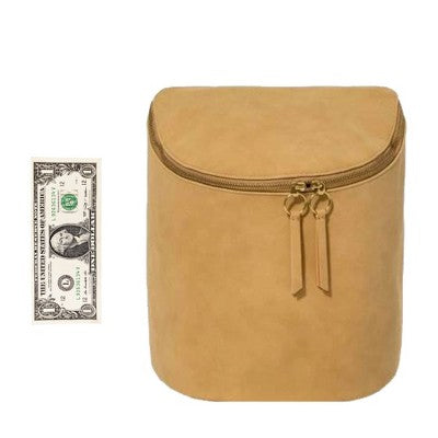 Universal Thread Shoulder Bucket Bag With Detachable Strap In Yellow