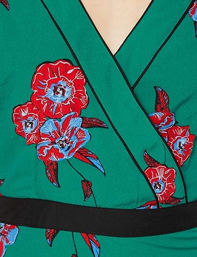 Find Printed Sheath Cap Sleeve Floral Midi Dress