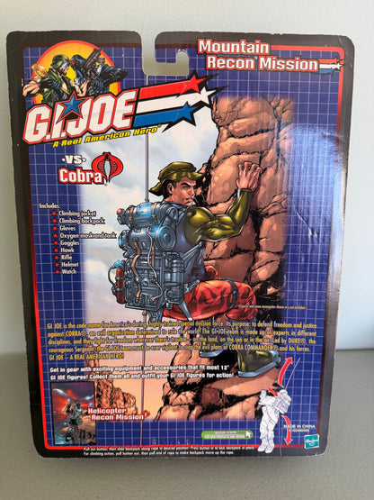 Vintage 2002, G.I. Joe vs Cobra Mountain Recon Mission Battle Gear Set