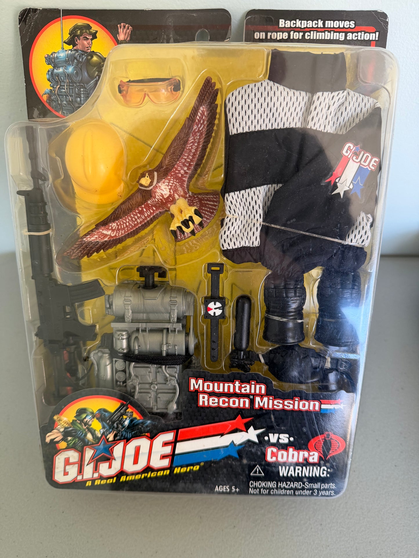 Vintage 2002, G.I. Joe vs Cobra Mountain Recon Mission Battle Gear Set