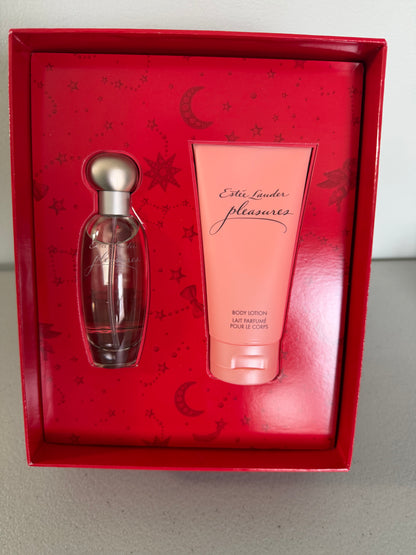 Estee Lauder Pleasures Perfume 2-PC Gift Set EDP Spray & Body Lotion