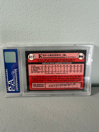1989 Topps Traded Ken Griffey Jr.  #41 T PSA 9 Mint Rookie Card RC