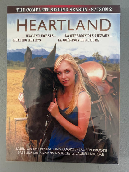Heartland The Complete Second Season - 2 Season DVD / New Sealed