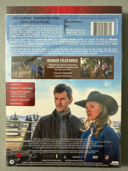 Heartland The Complete Ninth Season 9 DVD 5-Disc Set New/Sealed