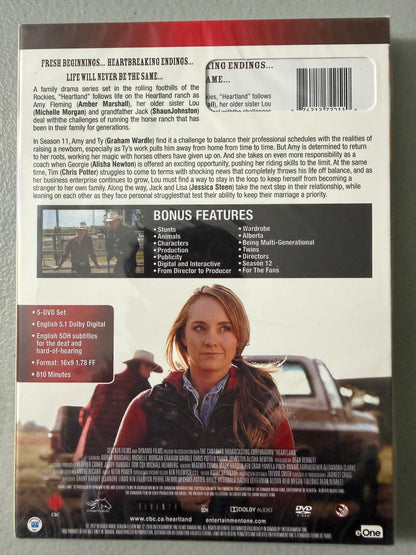 Heartland The Complete Eleventh Season 11 DVD 5-Disc Set New/Sealed