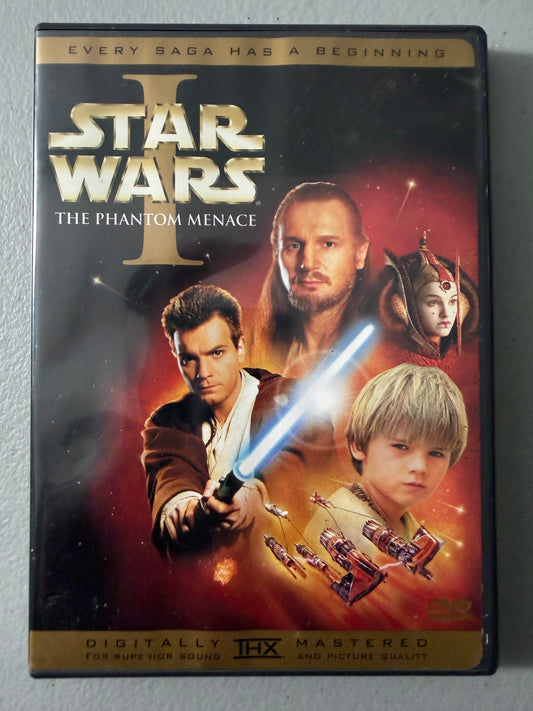 Star Wars The Phantom Menace Episode I DVD 2-Disc Set / Preowned