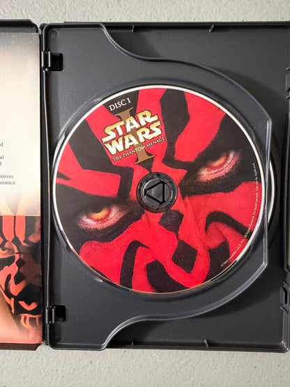 Star Wars The Phantom Menace Episode I DVD 2-Disc Set / Preowned