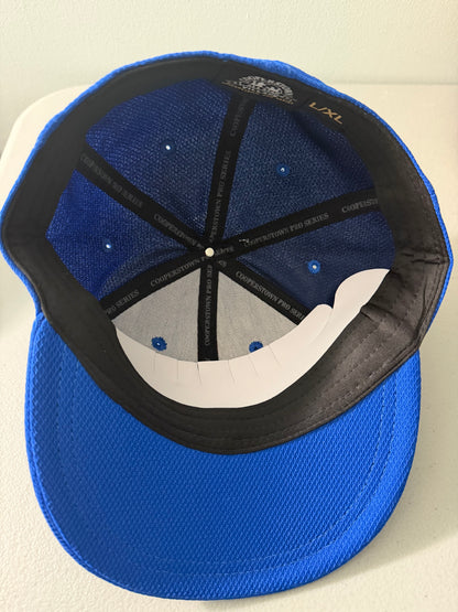 Blue Cooperstown Pro Series All Star Village Baseball Hat Cap