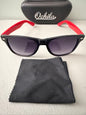 Ochila Two-Tone Wayfarer Sunglasses UV400 Protection Set Red Temples