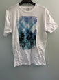 Apt 9 Men's White Graphic Tee Crew Neck Palm Trees Size XL
