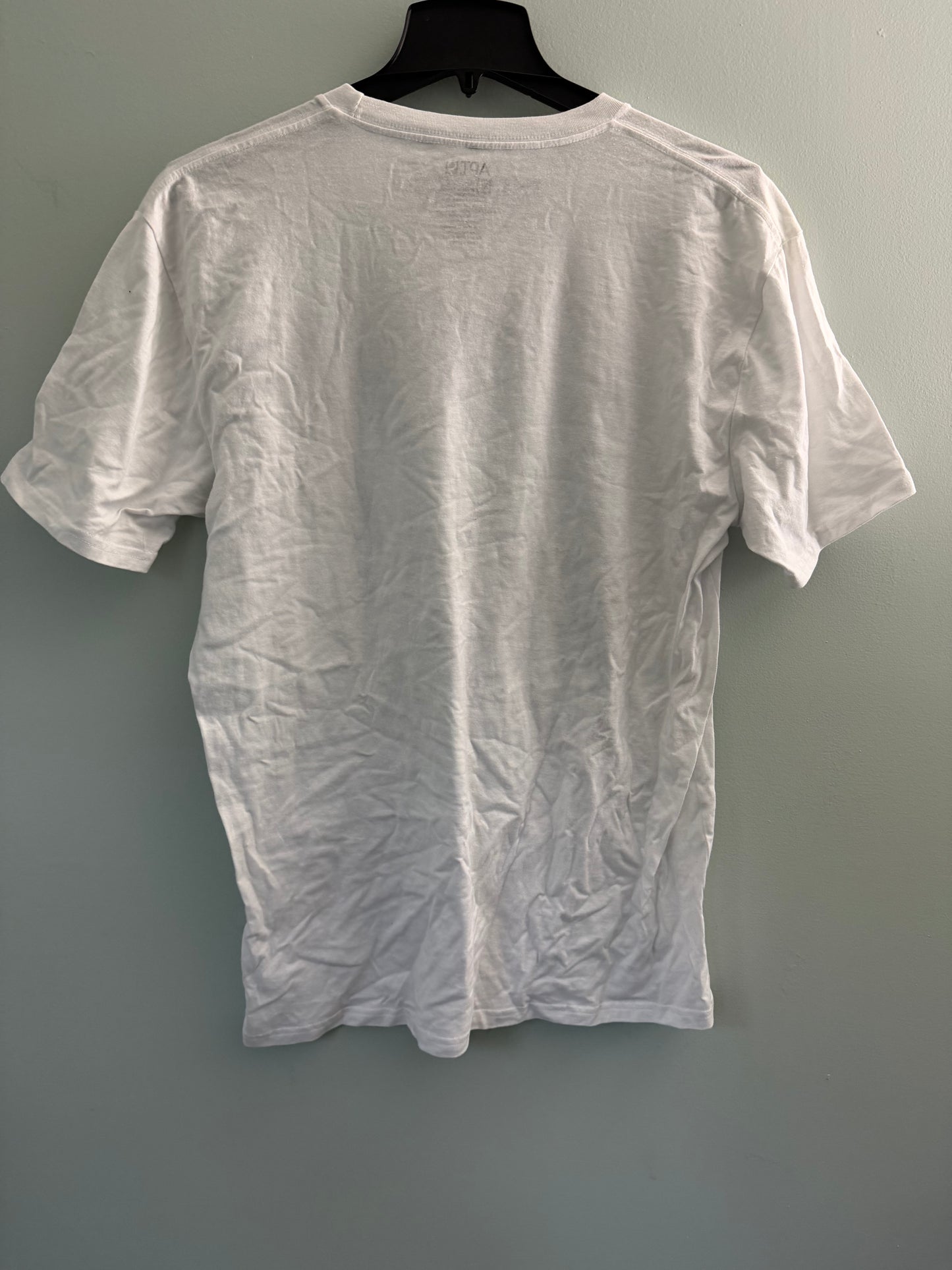 Apt 9 Men's White Graphic Tee Crew Neck Palm Trees Size XL