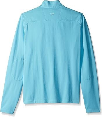 Cutter & Buck Men's Hewitt Lightweight Honeycomb Half-Zip Sweatshirt