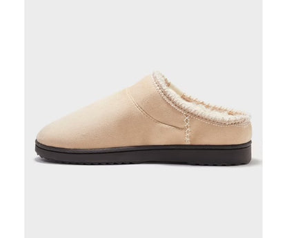 Dearfoams Women's Clog Slippers Memory Foam Indoor/Outdoor Brown