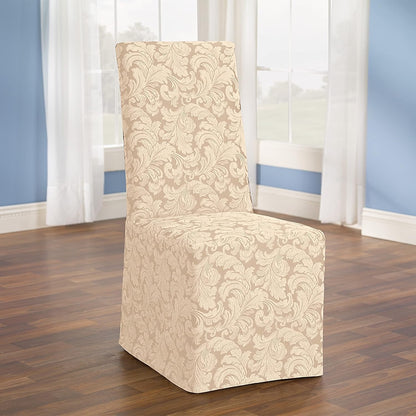 Sure Fit Home Décor Long Dining Chair One Piece Slipcover, Relaxed Fit
