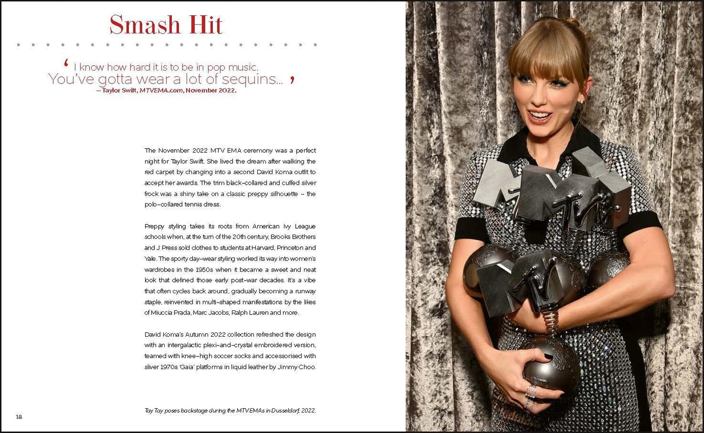 Taylor Swift: And the Clothes She Wears Hardcover Book- Sealed