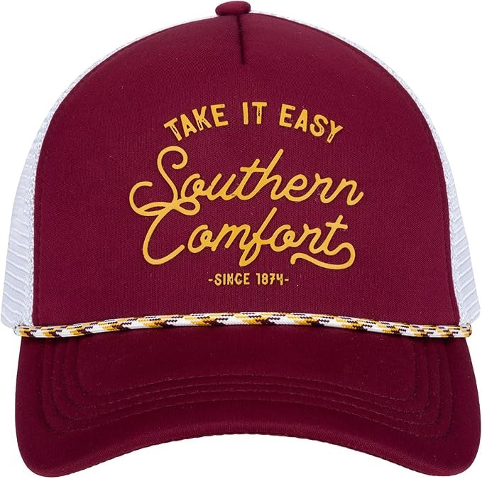 Southern Comfort Take It Easy Rope Trucker Hat