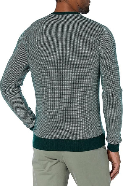 Goodthreads Men's Lightweight Merino Wool V-Neck Birdseye Sweater- XS
