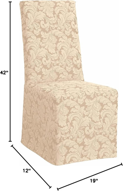 Sure Fit Home Décor Long Dining Chair One Piece Slipcover, Relaxed Fit