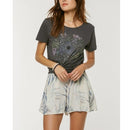 O'Neill Kalista Palm Print Shorts Women's High Waisted Flowy Shorts