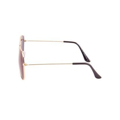 Unisex Pilot Sunglasses Aviator UV400 Mirrored Dark Blue Lens Metal