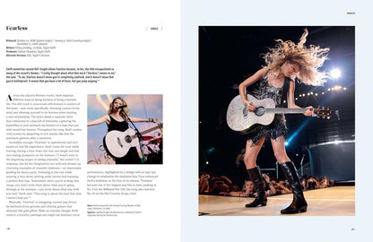 Taylor Swift: The Stories Behind the Songs Hardcover Book- With Scuffs