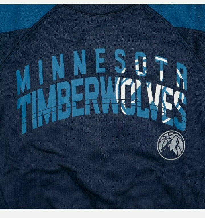 NBA Minnesota Timberwolves Kids Boys Back Court Crewneck Sweatshirt