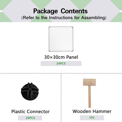 6-Cube Storage Organizer, Stackable Closet, Bookshelf, Clothes, Shoes