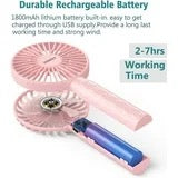 HonHey Portable Handheld Fan 3 Speed Mini USB for Traveling and Office