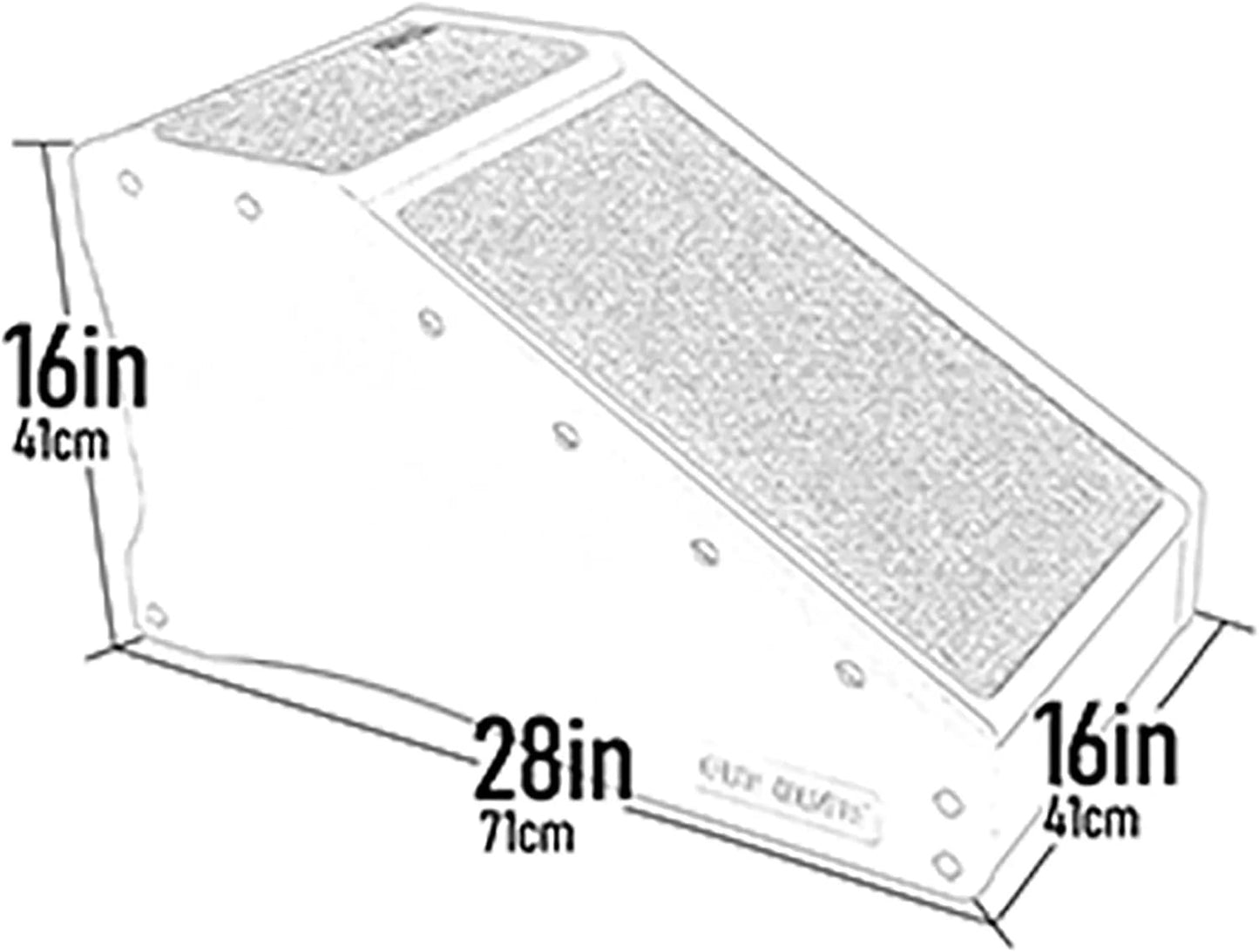 Pet Gear Stramp Stair and Ramp Combination for Dogs/Cats, Portable