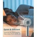 HonHey Portable Handheld Fan 3 Speed Mini USB for Traveling and Office