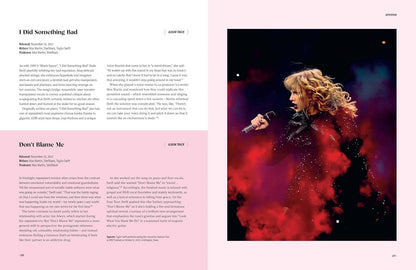 Taylor Swift: The Stories Behind the Songs Hardcover Book- With Scuffs