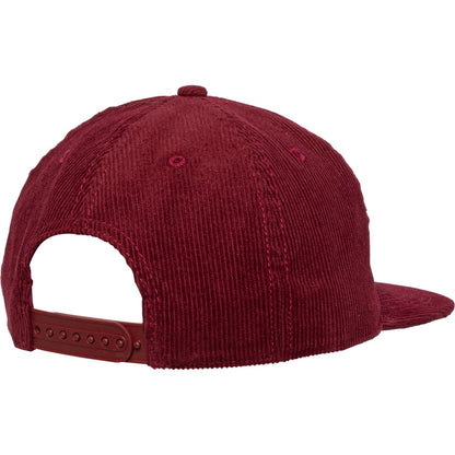 Coors Banquet Classic Logo Beer Red Burgundy Corduroy Snapback Cap Hat
