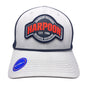 New Harpoon Brewery Trucker Hat - Khaki Gray/Navy